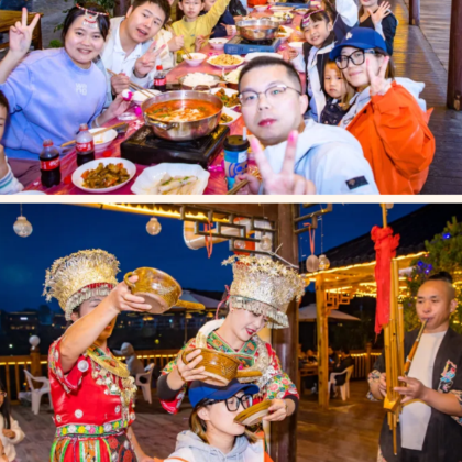 户外活动·贵州5天4晚亲子营【观天探地 自然探索】天眼瞭望+专属天文课堂+硬核溶洞探险+夜探瀑布黄果树+考古化石地球之书+苗寨+熔岩+瀑布+峡谷+梯田