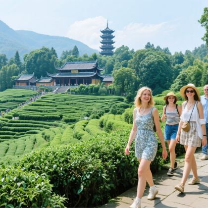 成都+雅安+上里古镇+蒙顶山5日4晚跟团游