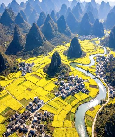 6D5N • Guiyang + Huangguoshu Waterfall + Wumeng grass plain + Wanfenglin Scenic Area + Maling River Canyon
