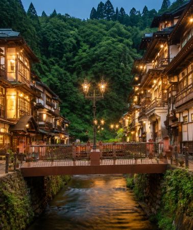 2天1晚 • 【東京出發山形私旅】銀山溫泉 · 藏王奇景 · 瓜割石庭 · 最上川峽谷
