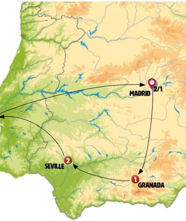 9D8N • Iberian Ring (without Alhambra)