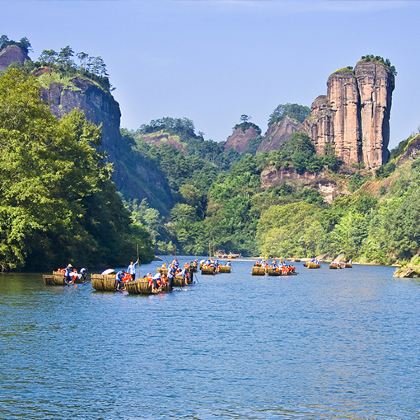 武夷山主景+九曲溪竹筏漂流2日1晚拼小团