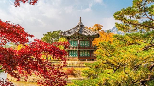 韩国首尔5日4晚跟团游·顶奢2+8人纯玩小团+3人同行赠团签+升级明洞/东大门核心商圈酒店+赠汉江落日游船+24h专车接送机+地标景点全含+景福宫+青瓦台+北村韩屋村+南山公园+星空图书馆+硬核品质狂嗨首尔