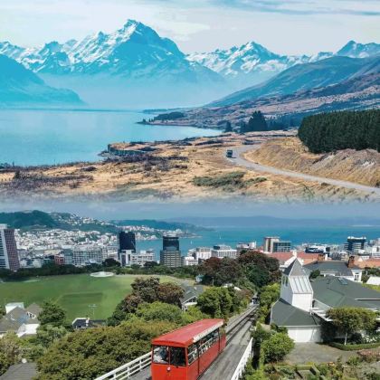 新西兰南岛+基督城+奥玛鲁+达尼丁+皇后镇7日6晚私家团
