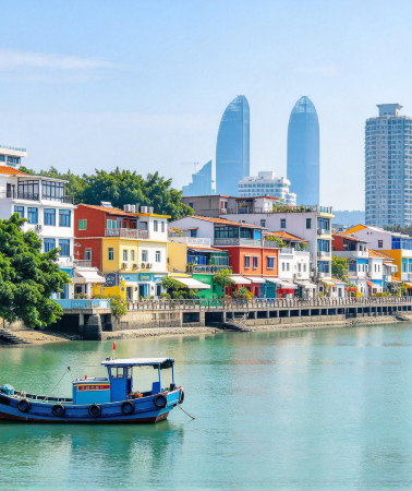 5D4N • 9-person Group - High-speed rail tickets bookable - Xiamen + Gulangyu + Pingtan Island: Sailing & Local SIM Card included