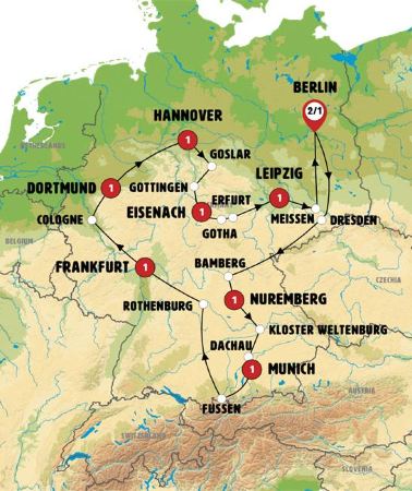 11D10N • Great Cities and Castles Route with Berlin