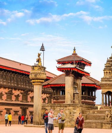 8D7N • Nepal Kathmandu + Chitwan + Pokhara + Nagarkot + Kirtipur · cultural heritage & natural scenery · domestic flight · morning yoga & singing bowl therapy & rickshaw ride & visit a local school 