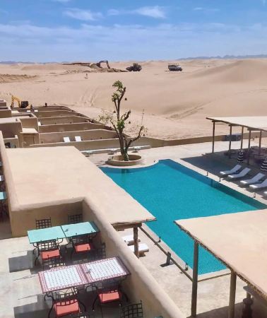 4D3N • Ningxia Star tour, two nights desert hotel, Yellow River Lodge Homestay, Tengol Resort hotel, luxury desert hotel experience, Five Lakes crossing, wild luxury vacation, warm experience