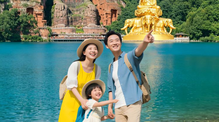 成都+九寨溝+黃龍風景名勝區+都江堰+三星堆博物館+峨眉山+樂山8日7晚跟團遊·可選高鐵遊九寨+輕奢小團+2+1保姆車+都江堰精講+金牌導遊+2晚豪生+贈成都火鍋+旅拍