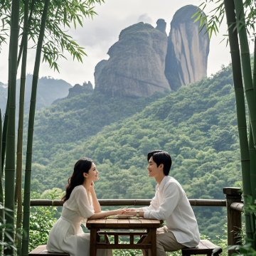 武夷山+九曲溪竹筏漂流2日1晚跟团游