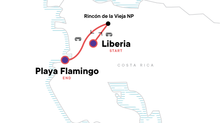 6-Day Costa Rica Tour from Liberia to Playa Flamingo · Rincón de la Vieja Volcano National Park