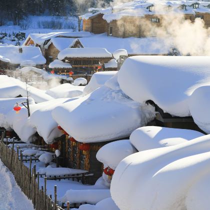 雪乡+漠河+北极村6日5晚拼小团