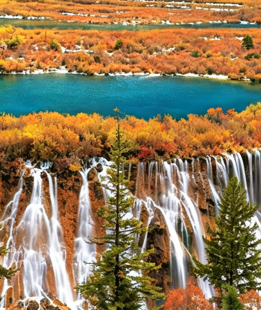 2D1N • Jiuzhaigou & Huanglong, Autumn & Winter Special · Christmas Getaway: Round-trip High-speed Train, 5-diamond Hotel, Limited-time Complimentary Guaranteed Tickets & Free eSIM Card
