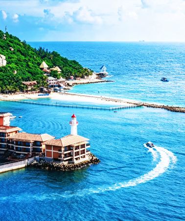 5天4晚 • 海島 DIY 隨心搭配 2—9 人團 入住亞特暢玩水世界＋水族館「人氣海島 5 選 1 熱門套裝行程 5 選 1」強烈推薦 檳榔谷大玩家套票贈黎族換裝體驗