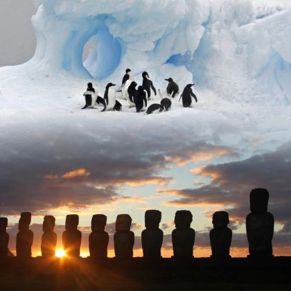 南极洲+复活节岛+秘鲁+巴西+智利+阿根廷+乌拉圭34日跟团游
