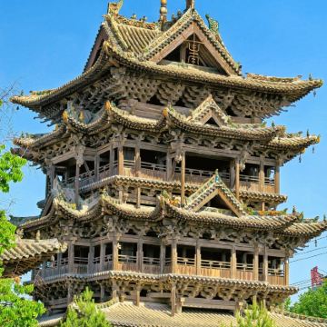 山西太原+五台山+大同+平遥县+山西黄河壶口瀑布旅游区+运城7日6晚私家团
