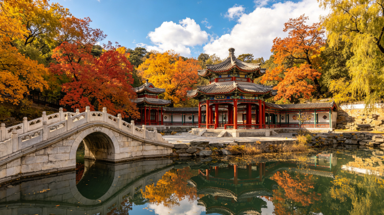 4-Day Golden autumn journey in Beijing: Palace Museum + Mutianyu Great Wall + Temple of Heaven + Summer Palace + Shichahai: Holiday Inn stay & complimentary Hutong rickshaw tour