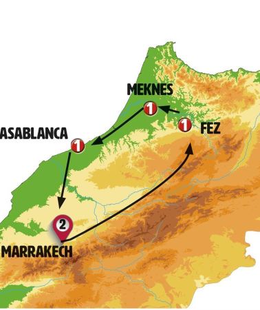 7D6N • Marrakesh and Imperial Capitals