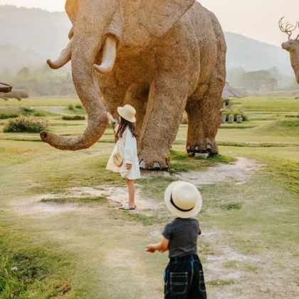 泰国清迈+生姜观光农场+暹罗昆虫动物园博物馆+大象粑粑纸公园6日5晚私家团