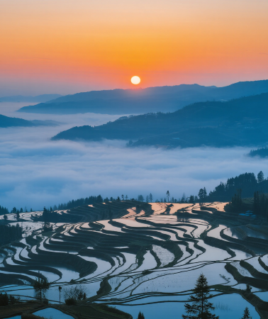 10日9晚 • 昆明＋撫仙湖＋建水＋元陽＋蒙自＋普者黑景區＋彌勒＋羅平＋東川紅土地「深度滇東南·雲野秘境·東方花園」