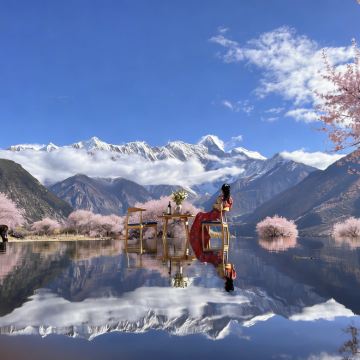 拉萨+林芝+布达拉宫+南迦巴瓦峰+雅鲁藏布大峡谷+巴松措6日5晚私家团