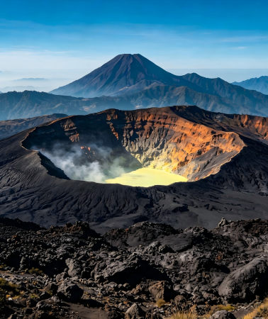 3天2晚 • 印尼萬隆 · 覆舟火山遊覽 + 體驗火山徒步 + Ciwidey白色火山湖 + 倫邦水上市場