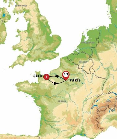 6D5N • Brittany and Normandy with Paris