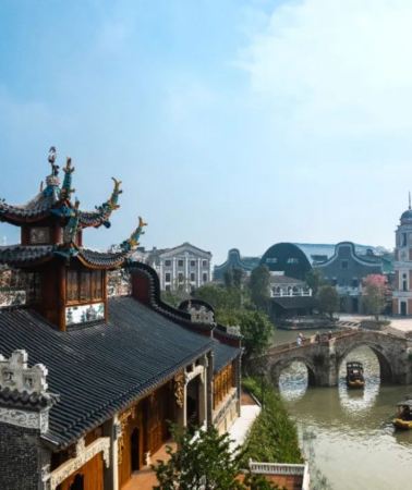 3日2晚 • 佛山+台山3天團 · 《赤坎古鎮+廣東千古情》赤坎古鎮(觀看至HIT．大型濱水實景演藝Show《歸途》、千年火壺打鐵花)
