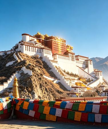7D6N • Lhasa + Nyingchi + Bome + Potala Palace + Basomtso