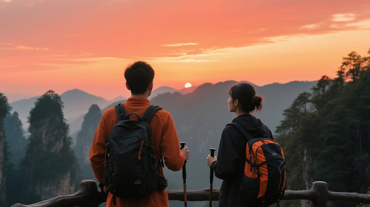张家界+天门山+凤凰5日4晚拼小团·【6人纯玩超V小团】 景交全含0自费【免费升级天子山山顶民宿观日出云海】6大VIP快速通【二进森林公园深度游+玻璃桥VS玻璃栈道】赠百龙天梯+黄石寨索道往返+杨家界索道，赠72奇楼夜景