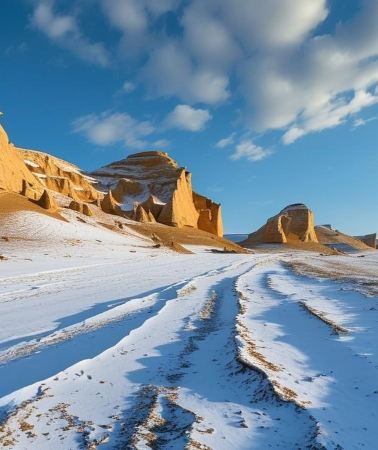 7D6N • Winter tour of Northern Xinjiang—snow party at sunset & Hemu bonfire—stay in Hemu wooden cabins —optional skiing—no shopping, tips included