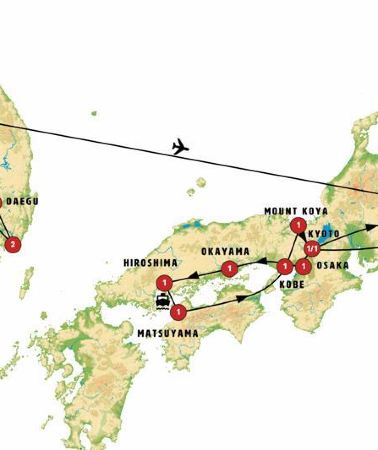17D16N • Korea and the Wonders of Japan