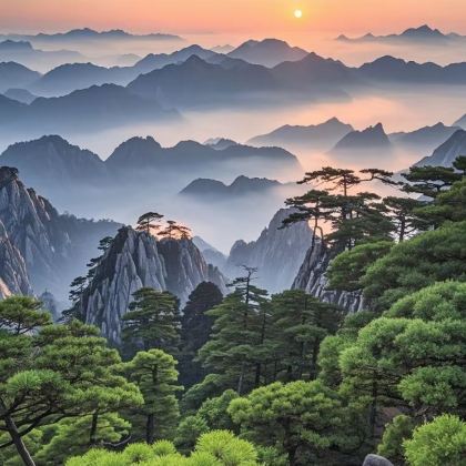 江西庐山+婺源+景德镇+黄山+宏村景区6日5晚跟团游