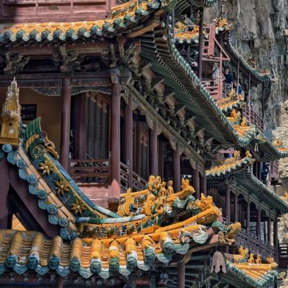 山西太原+五台山+悬空寺+云冈石窟+雁门关景区4日3晚拼小团