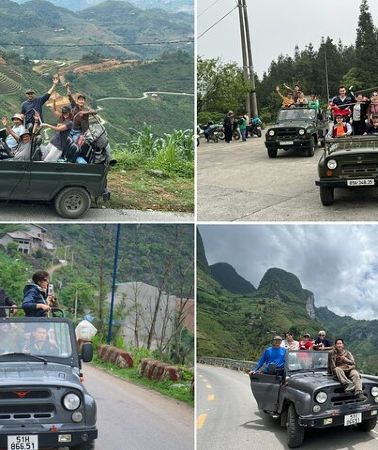 4D3N • Ha Giang Army Open Air Jeep 4 Days 3 Night