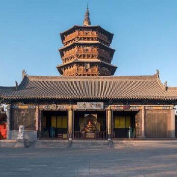 山西大同+云冈石窟+悬空寺+应县木塔景区3日2晚拼小团