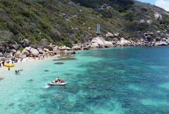 三亚百福岛 可上岛/帆船/浮潜/快艇/玻璃船/摩托艇/海钓【纯玩无二次收费，能上岛 每天9-15点到都可以玩】