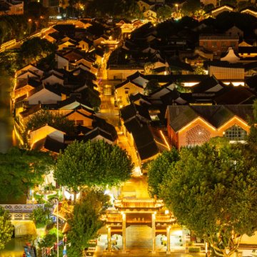 无锡往返：常州青果巷+天宁寺+焦溪古镇｜中英多语种-定制包车