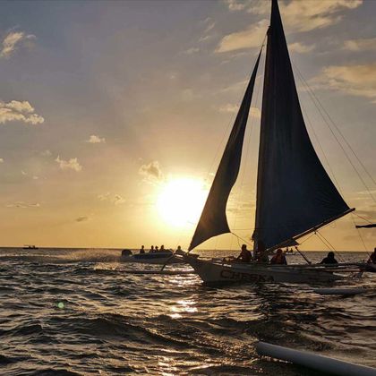 菲律宾长滩岛落日风帆体验半日游