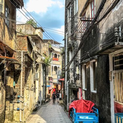 江门三十三墟街+自力村+塘口墟+先锋书店一日|私家团上门接送