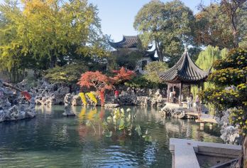 【园林+游船】狮子林+拙政园+寒山寺+虎丘+山塘街游船一日游【[成团保障]天天发团，1人也能成行，无需等待】