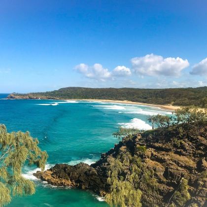 努沙国家公园+阳光海岸+布里斯班市政厅+故事桥+南岸公园※