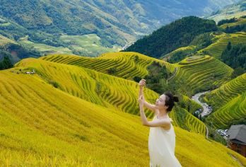 桂林龙脊梯田一日游+市区上门接【2-8人小团/私家团】 【真正纯玩无购物，消费透明无陷阱，专业客服全程为您服务】