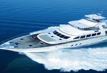 【迪拜豪华游艇】游船出海观光1-3小时可选【经验丰富的驾驶员将带您一览迪拜黄昏的迷人海上风光】