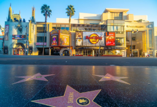 美国洛杉矶：盖蒂中心+好莱坞星光大道&高地中心+圣莫尼卡海滩【[10h中文服务]上门接送|不用早起|行程可调|私人定制|品质出游】