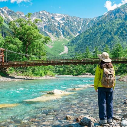 名古屋上高地徒步一日游·上高地·大正池·河童桥·田代池