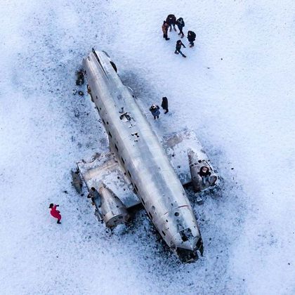 冰岛维克DC-3飞机残骸半日游