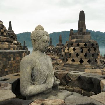 苏丹皇宫-水宫-婆罗浮屠-普兰班南一日游