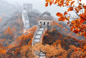 北京慕田峪长城+只有红楼梦戏剧幻城一日游 爬长城  观红楼梦【往返交通+门票】