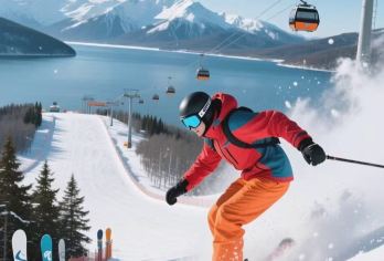 松花湖滑雪场一日游【小包团吉林市内上门接送】【[天天发团，小包团自由]】